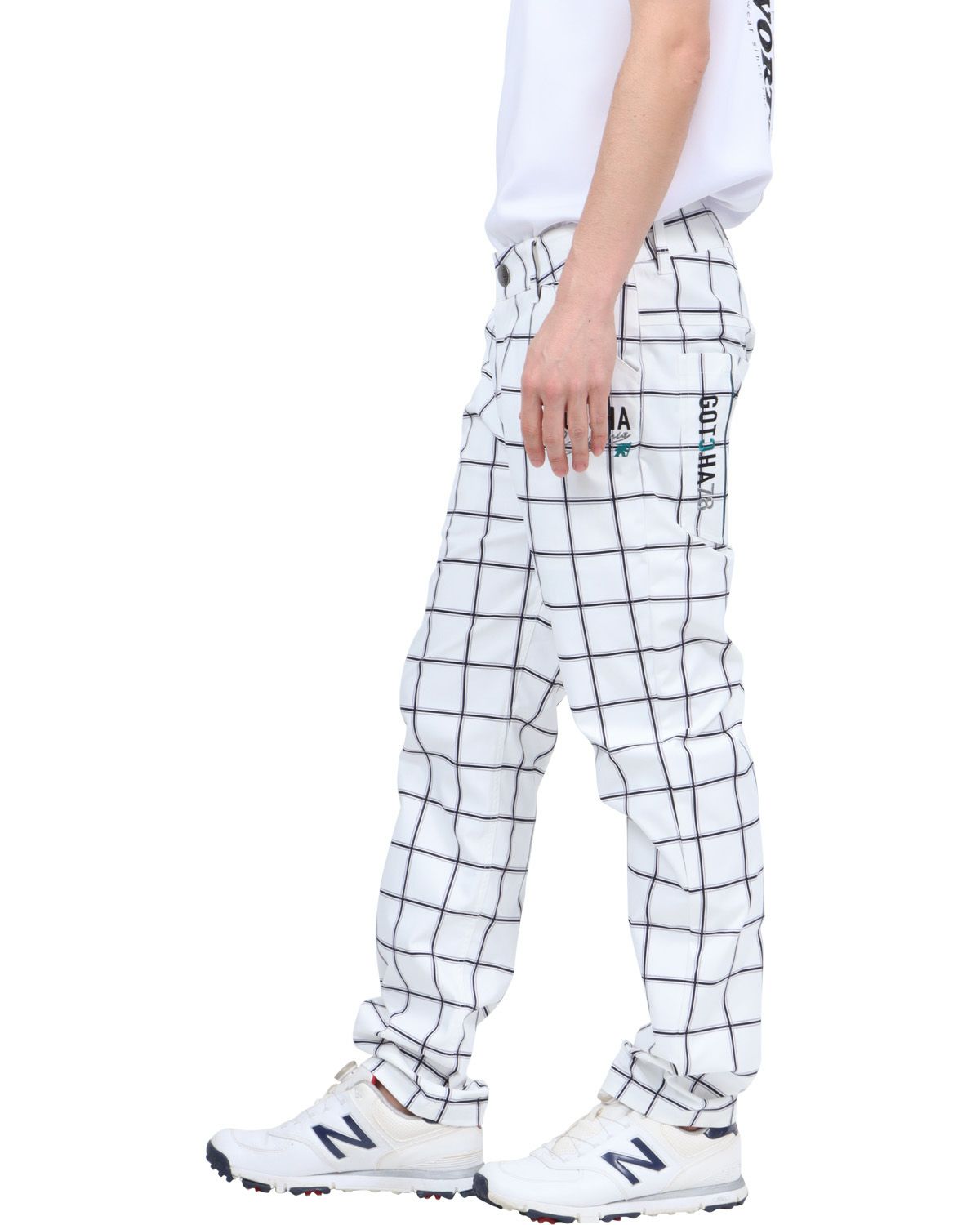 ホワイト：180cm67kg(Mサイズ着用)