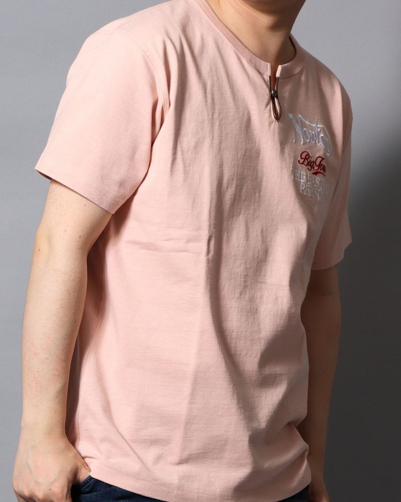 ピンクグレー：178cm/75kg(Lサイズ着用)