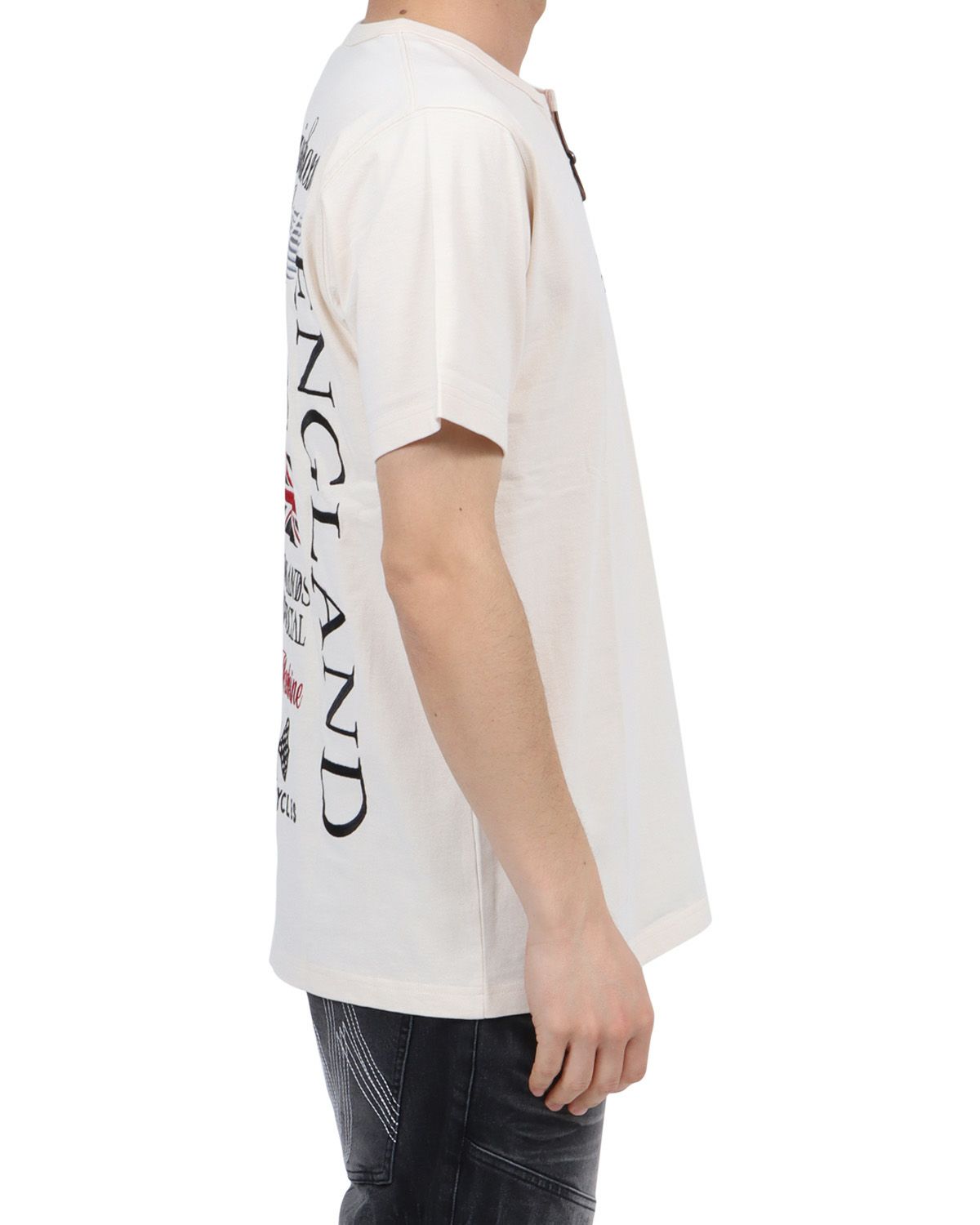 オフホワイト：180cm67kg(Lサイズ着用)