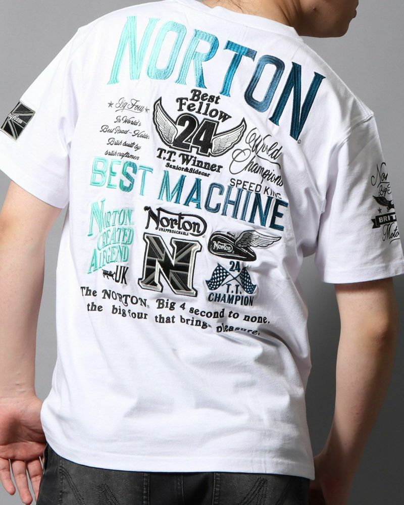 ホワイト：178cm/75kg(Lサイズ着用)