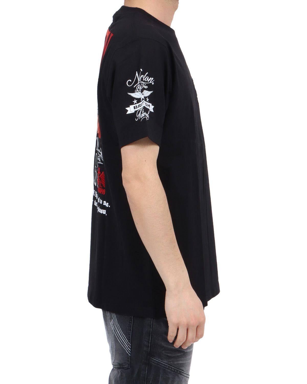 ブラック：180cm67kg(Lサイズ着用)