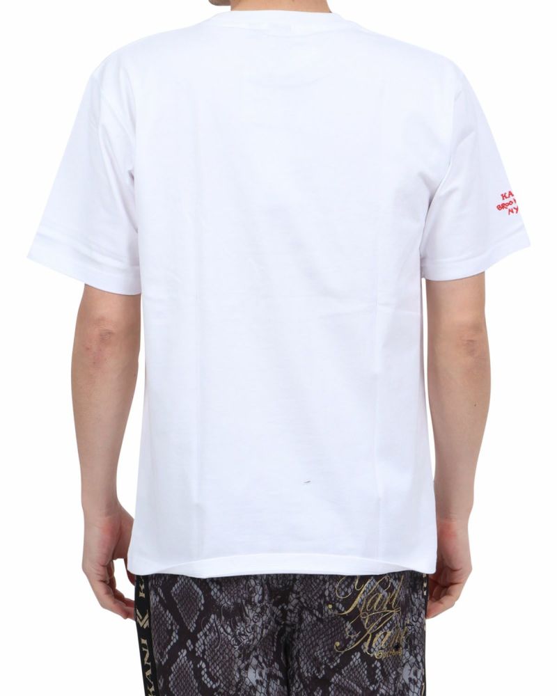 ホワイト：180cm67kg(Lサイズ着用)