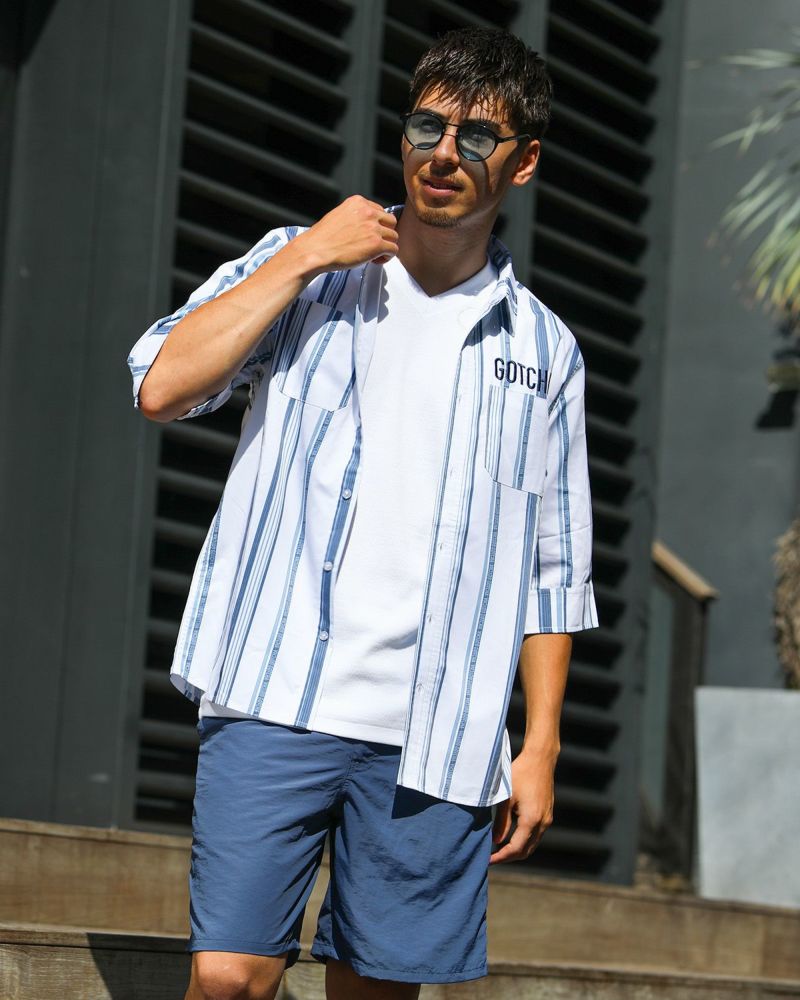 ホワイト：180cm70kg(Lサイズ着用)