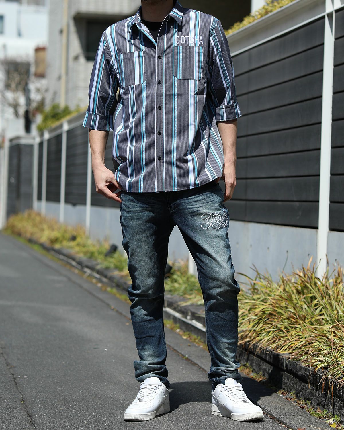 ブラック：180cm67kg(Lサイズ着用)