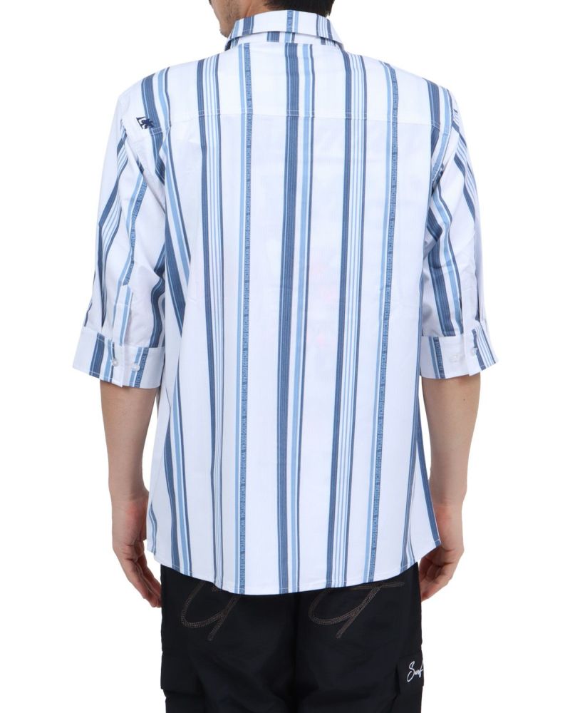 ホワイト：180cm67kg(Lサイズ着用)