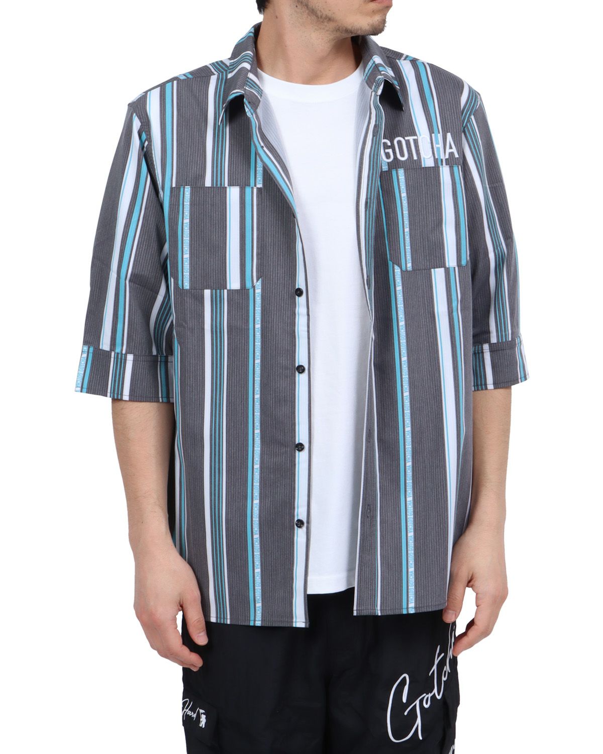 ブラック：180cm67kg(Lサイズ着用)