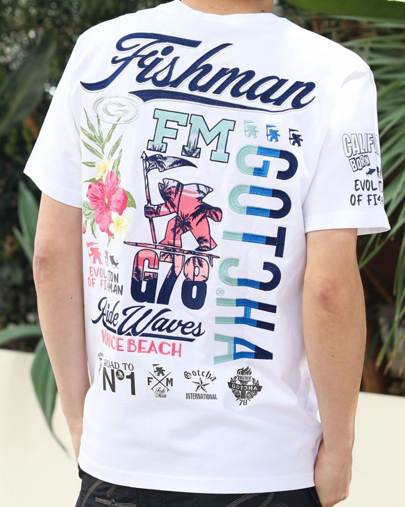 GOTCHA] プレミアム エヴォリューション フィッシュマン Tシャツ