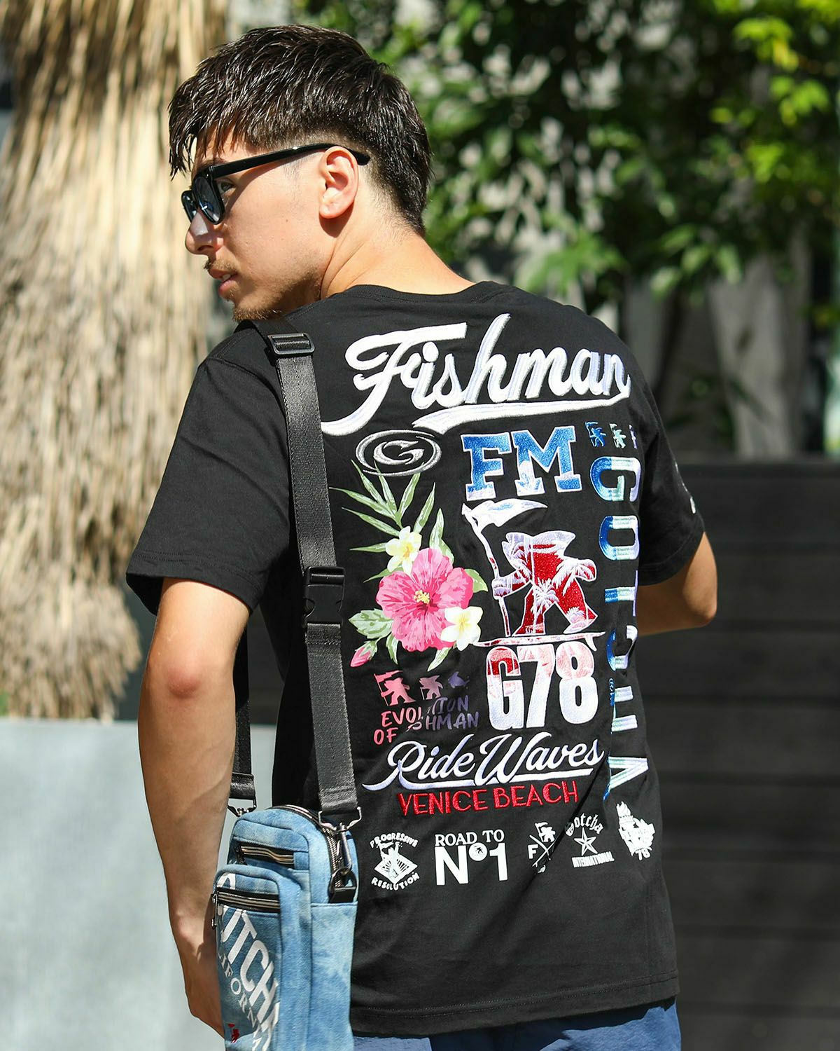 ブラック：180cm70kg(Lサイズ着用)