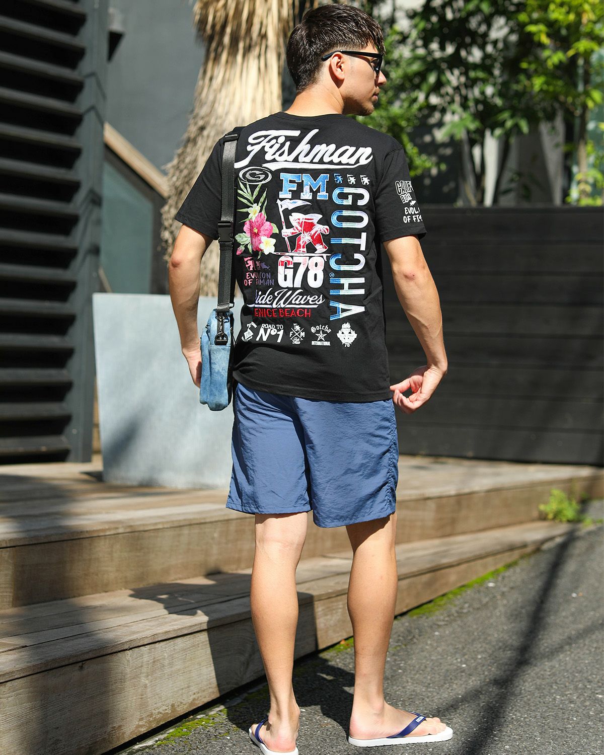 ブラック：180cm70kg(Lサイズ着用)