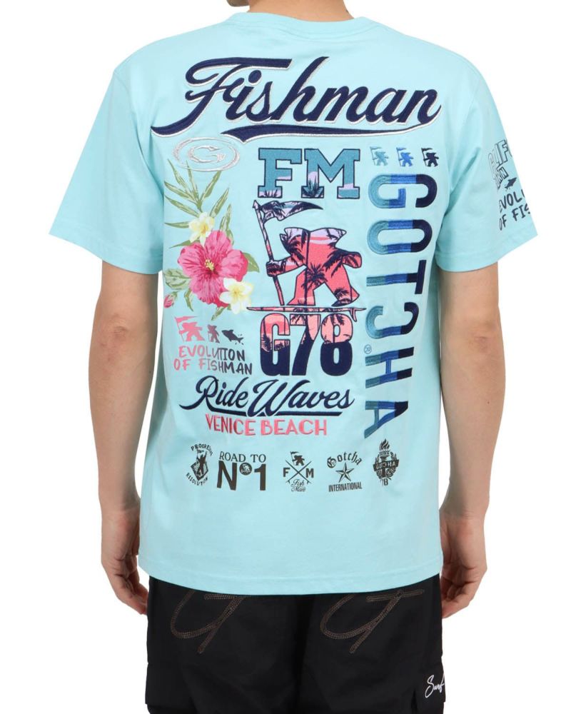 ミントグリーン：180cm67kg(Lサイズ着用)