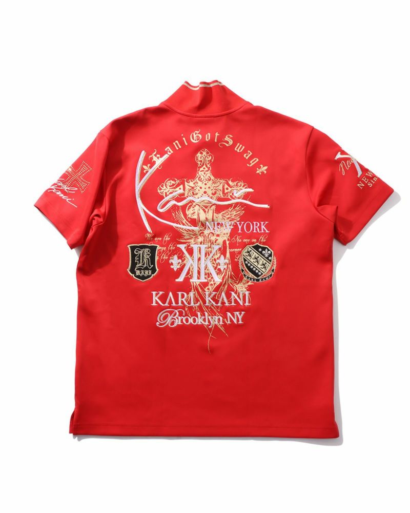 Karl Kani GOLF] スムース プレミアム シャイニング ゴールド