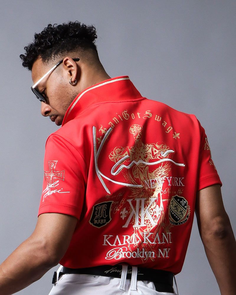 Karl Kani GOLF] スムース プレミアム シャイニング ゴールド MAX