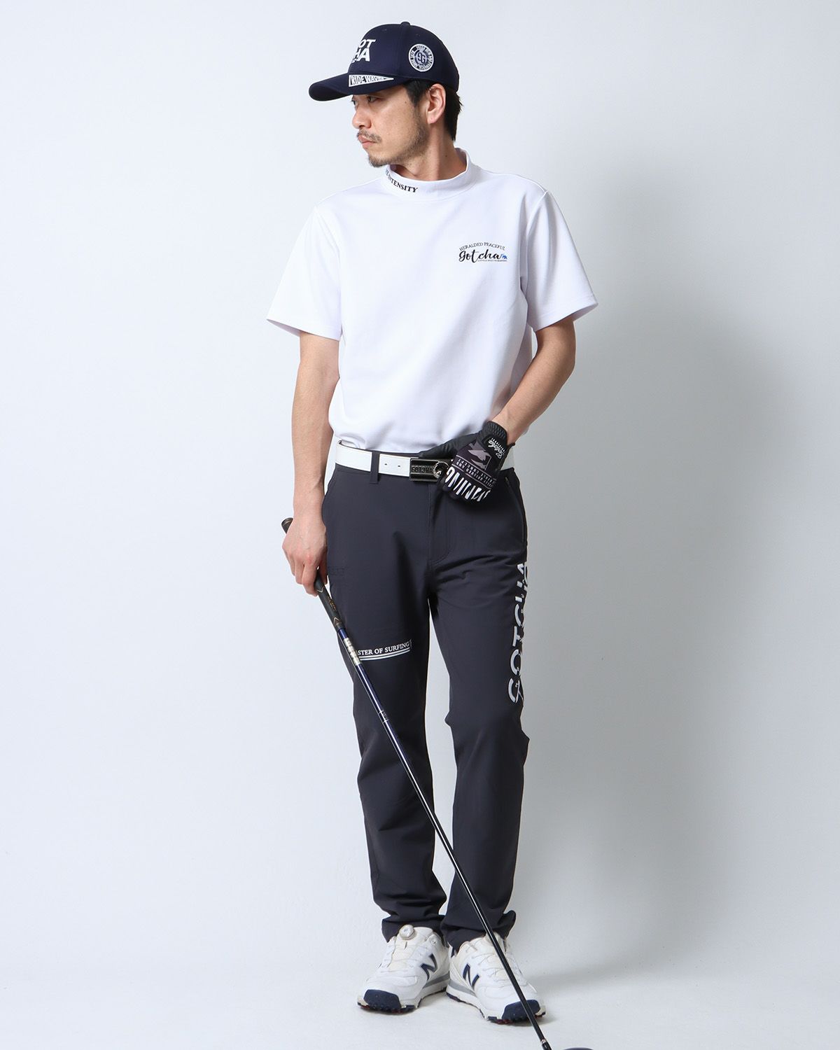 ブルーグレー：180cm67kg(Lサイズ着用)