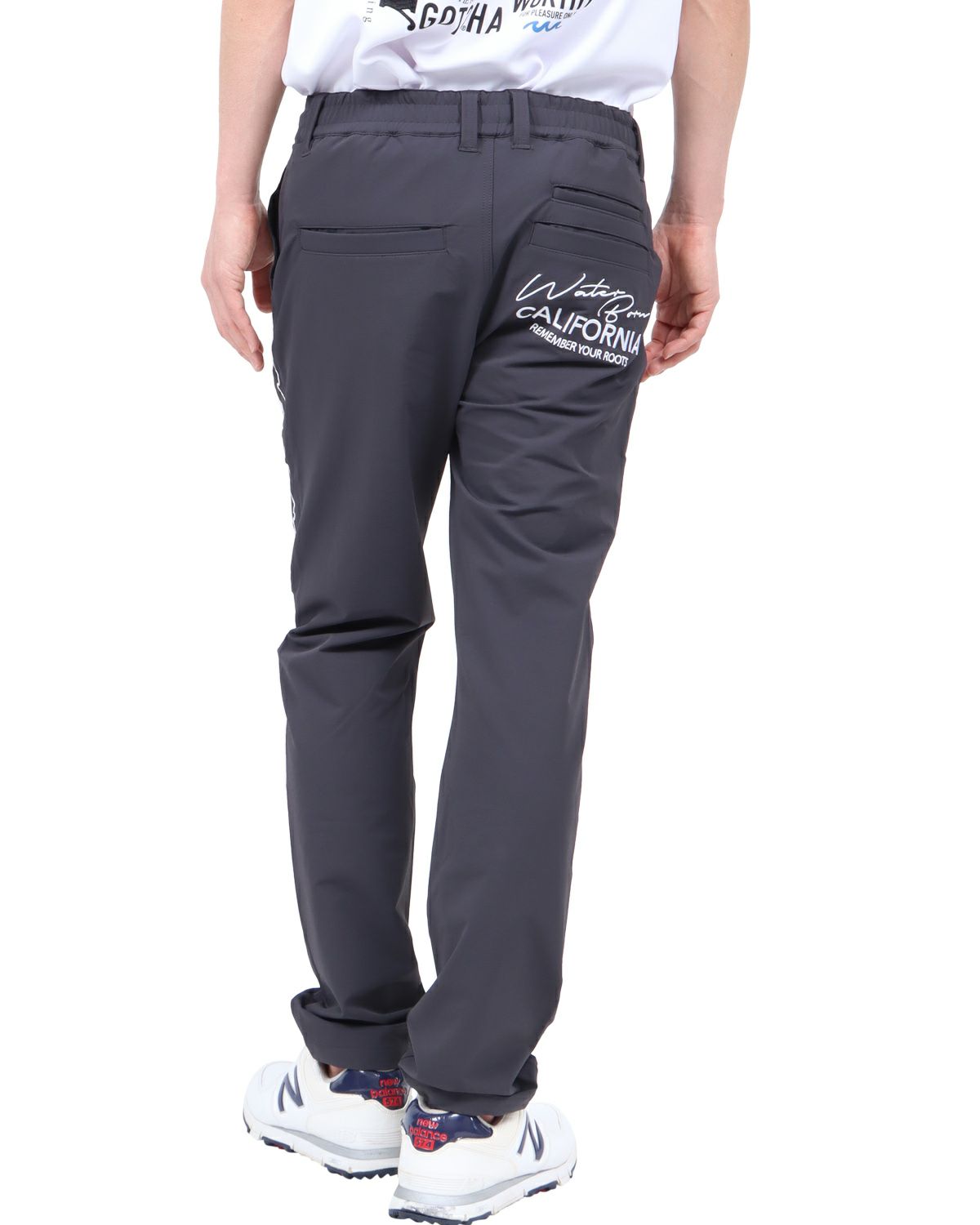 ブルーグレー：180cm67kg(Lサイズ着用)