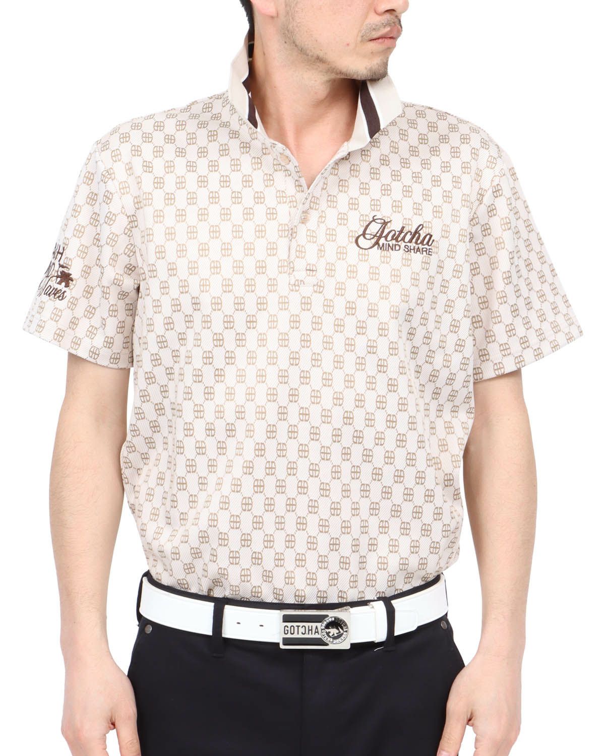 オフホワイト：180cm67kg(Lサイズ着用)