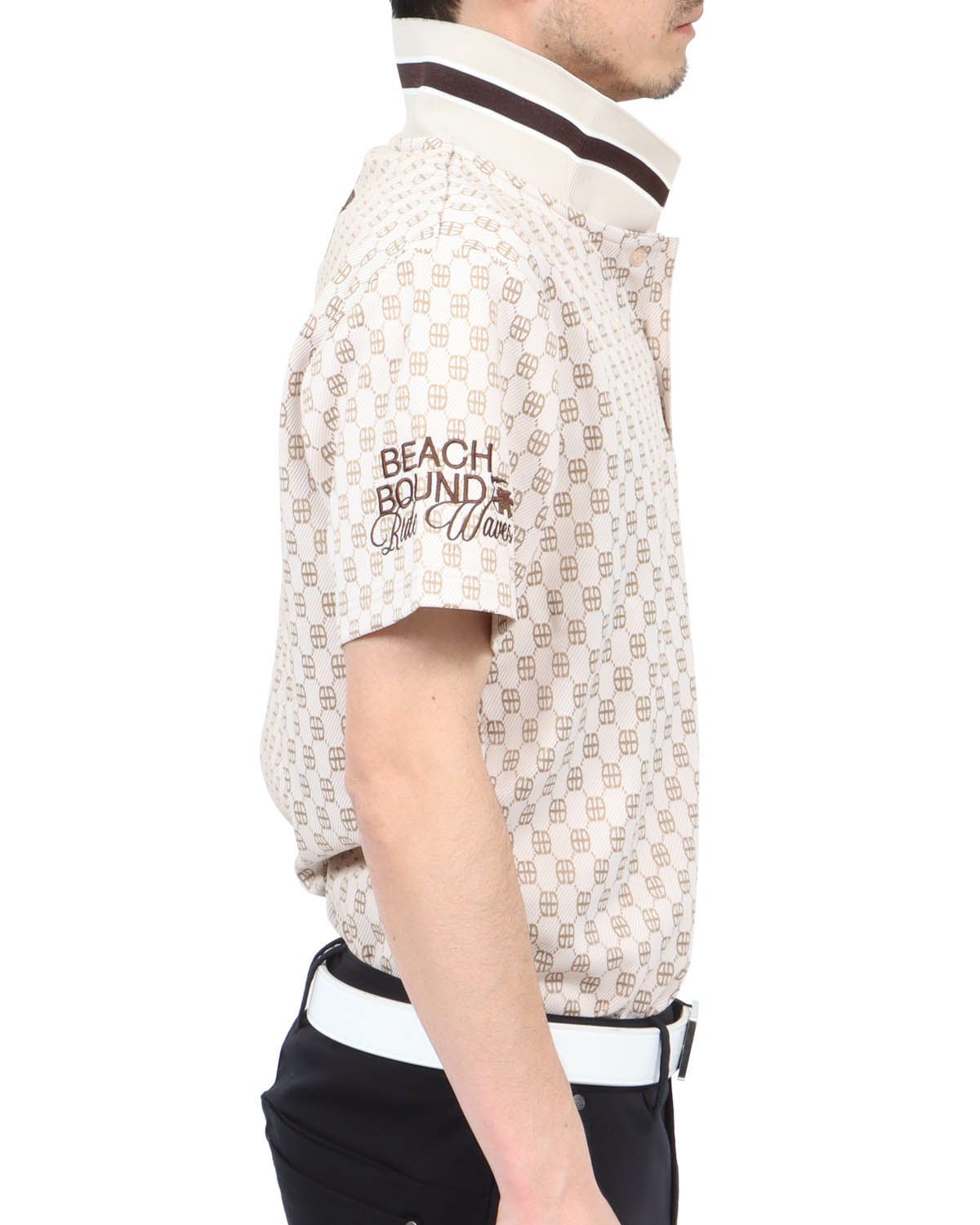 オフホワイト：180cm67kg(Lサイズ着用)