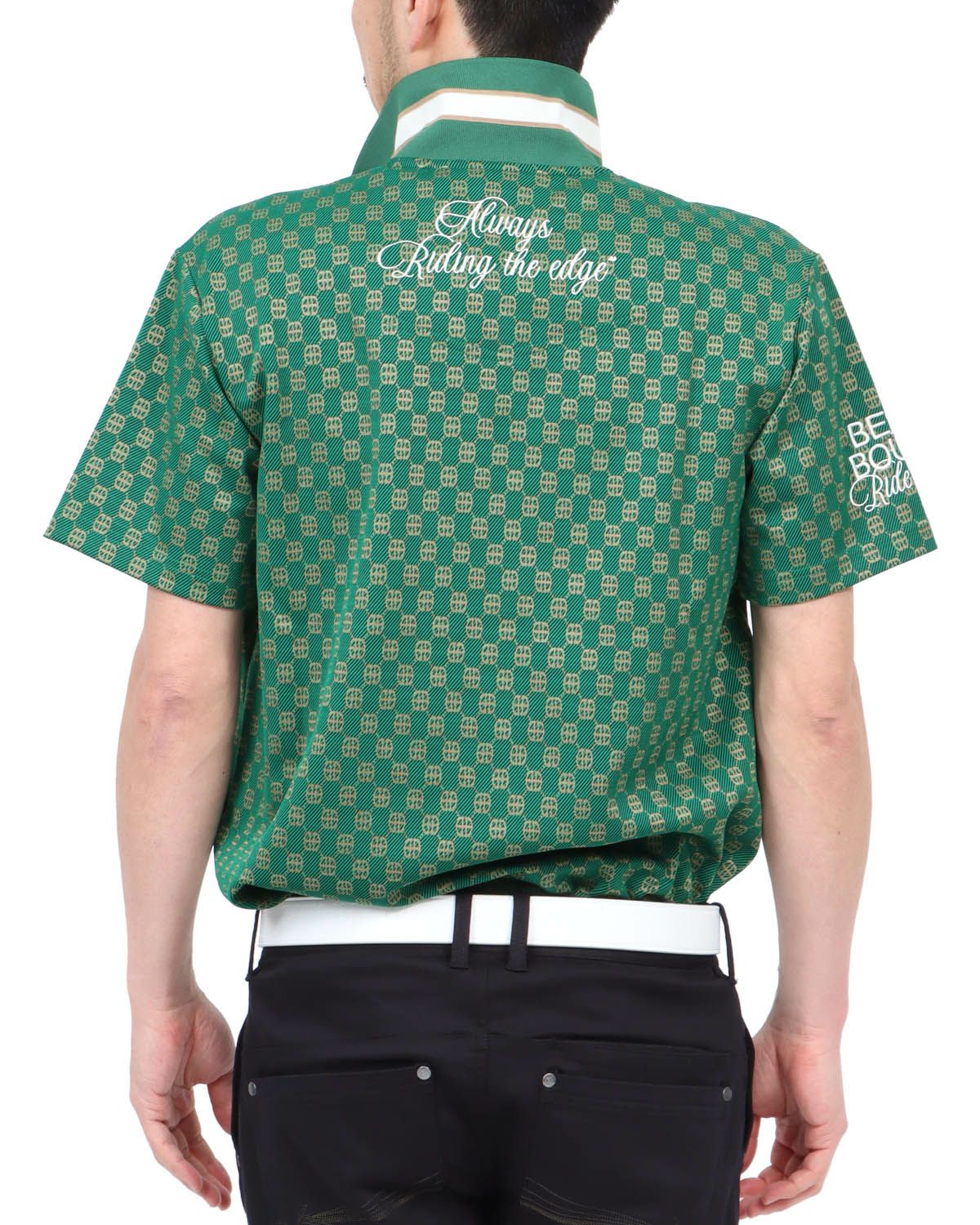 グリーン：180cm67kg(Lサイズ着用)