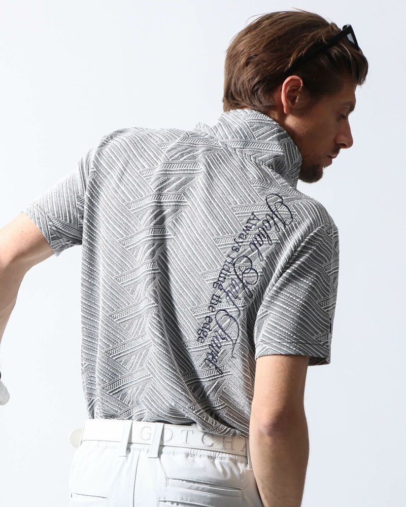 グレー：183cm70kg(Lサイズ着用)