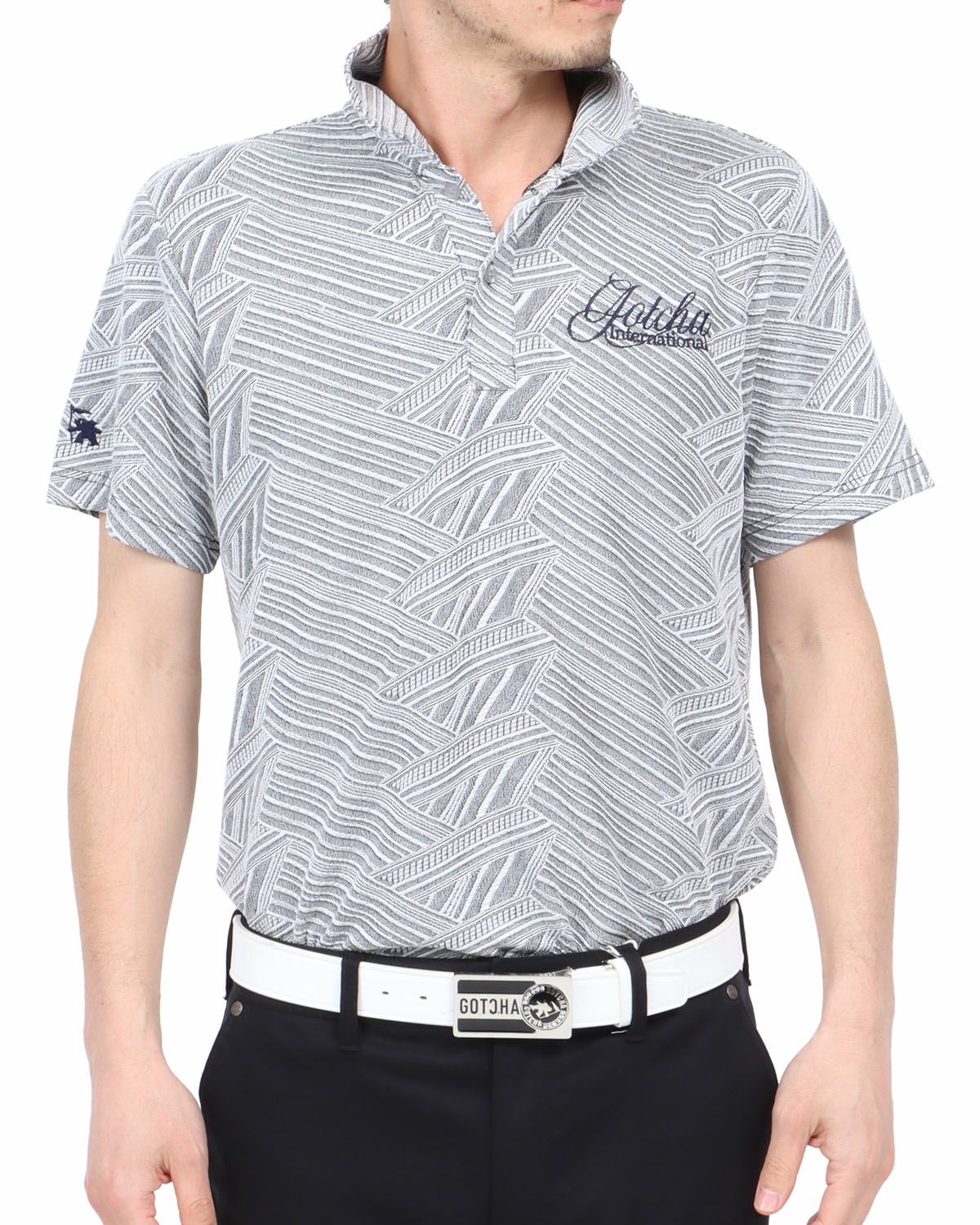 グレー：180cm67kg(Lサイズ着用)