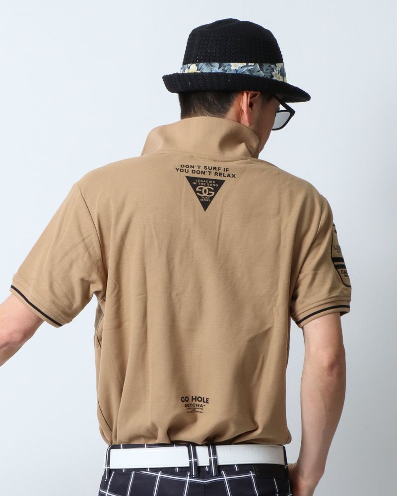 ベージュ：180cm67kg(Lサイズ着用)