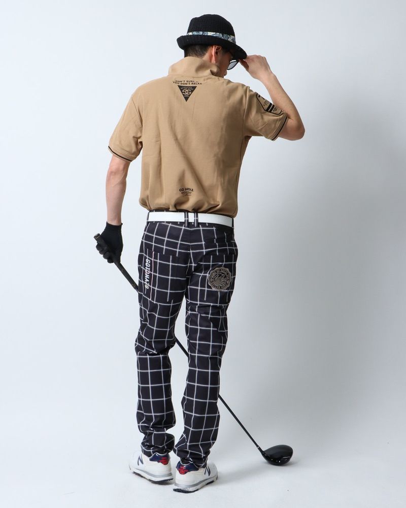 ベージュ：180cm67kg(Lサイズ着用)