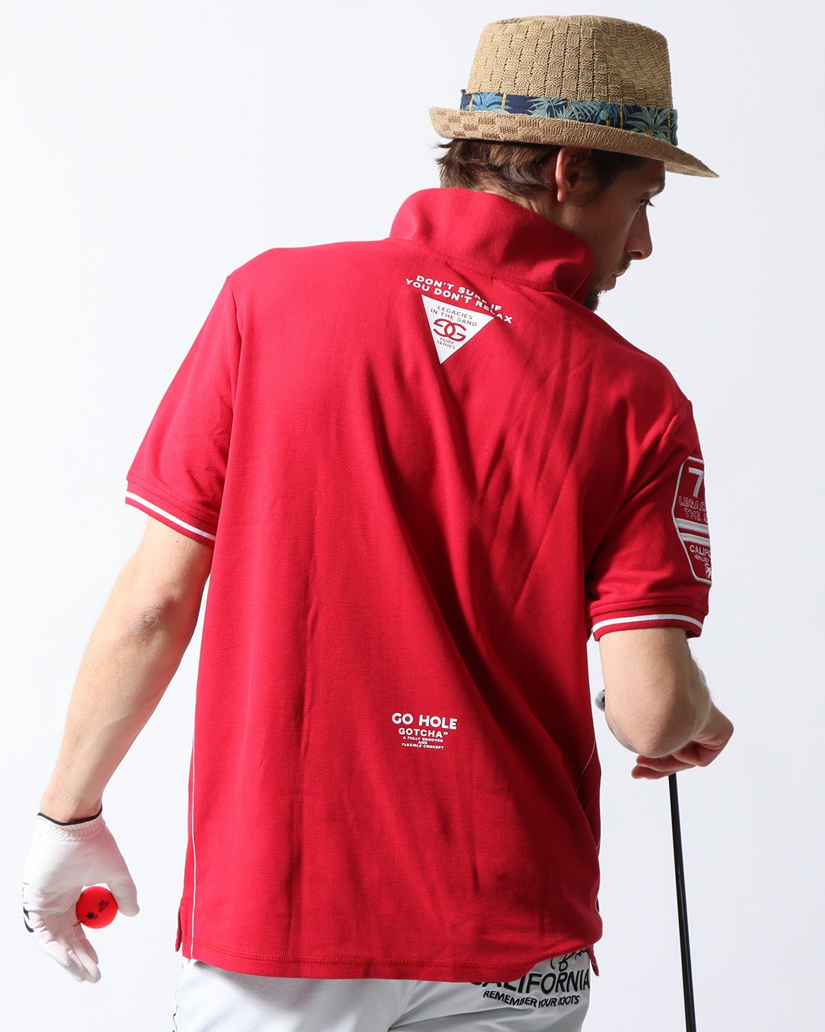 ラズベリー：183cm70kg(Lサイズ着用)