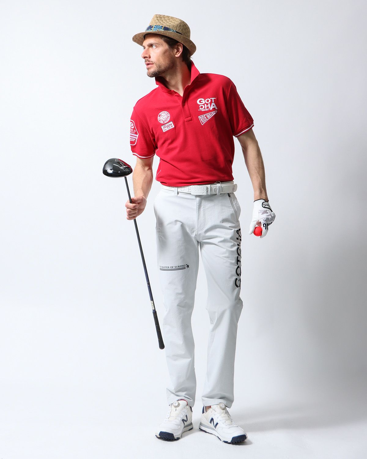 ラズベリー：183cm70kg(Lサイズ着用)