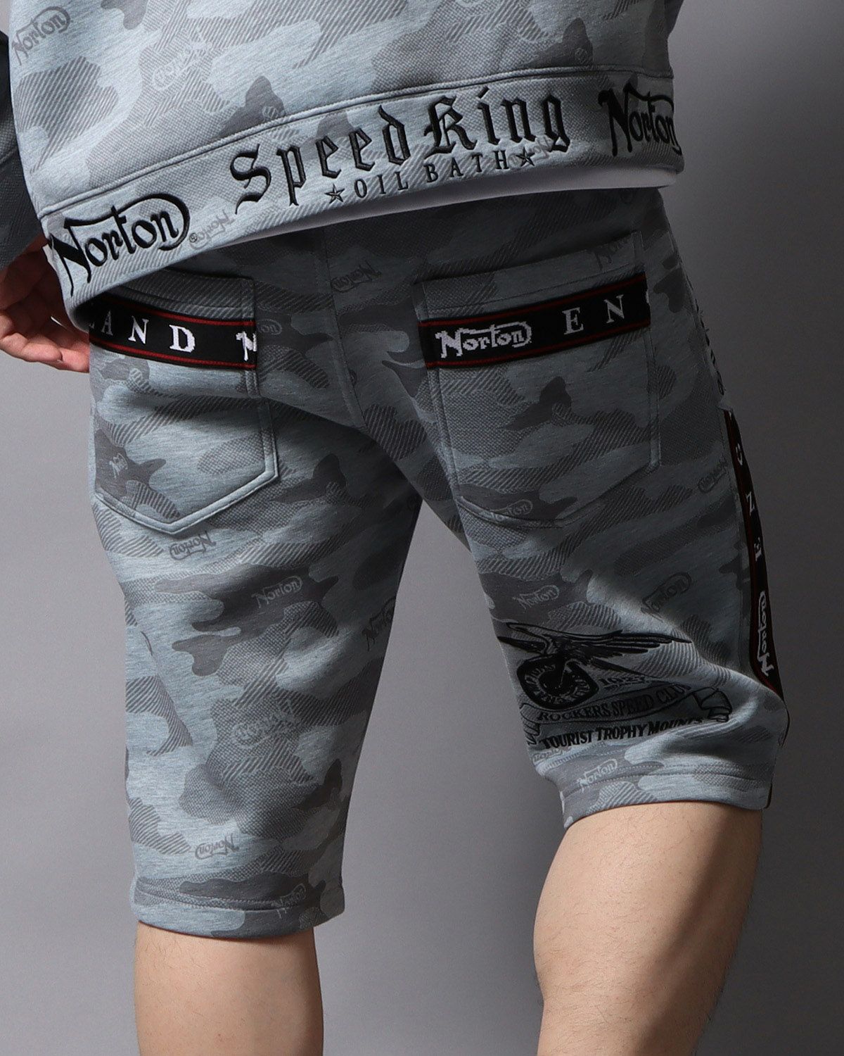 杢グレー：178cm/75kg(Lサイズ着用)