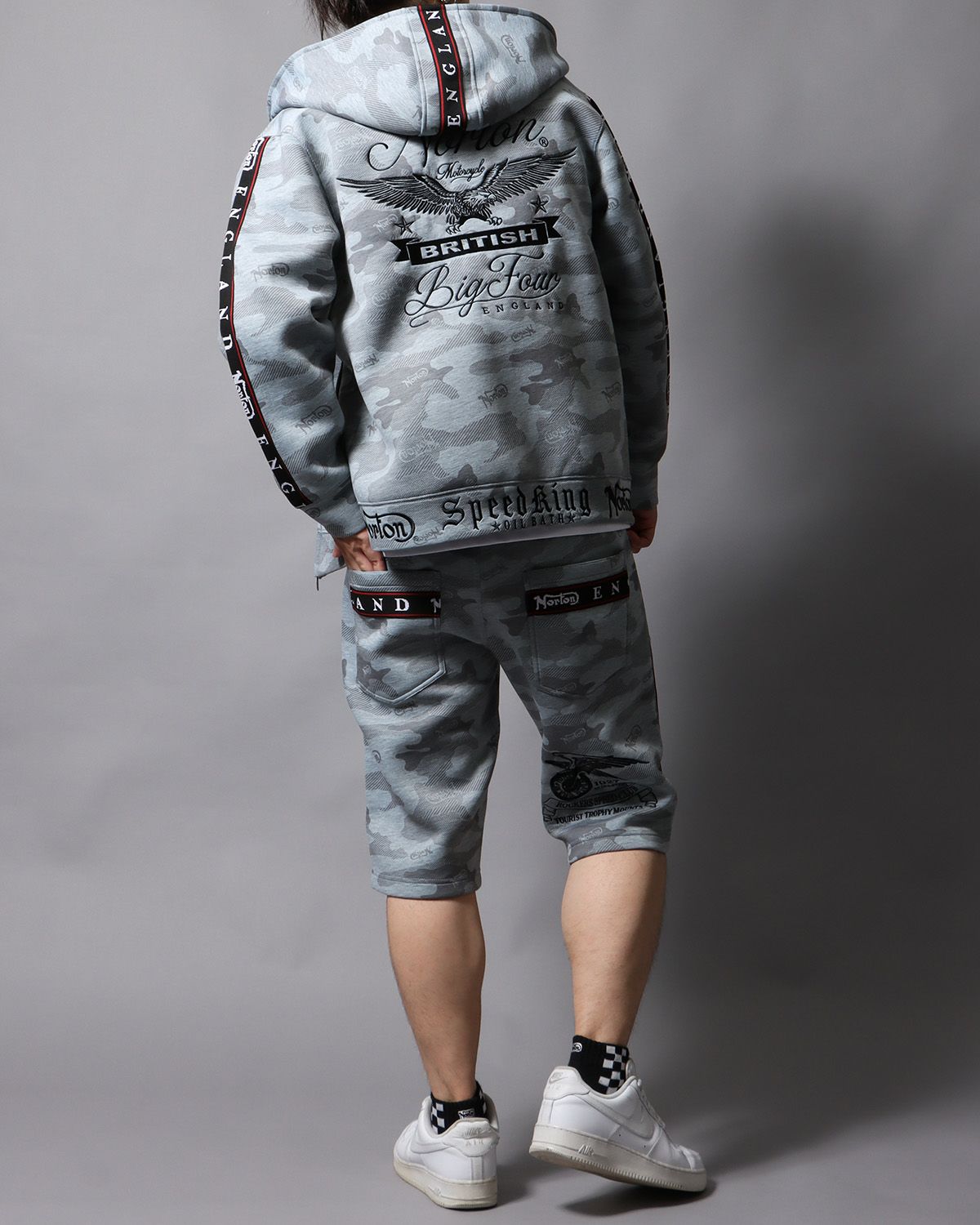 杢グレー：178cm/75kg(Lサイズ着用)