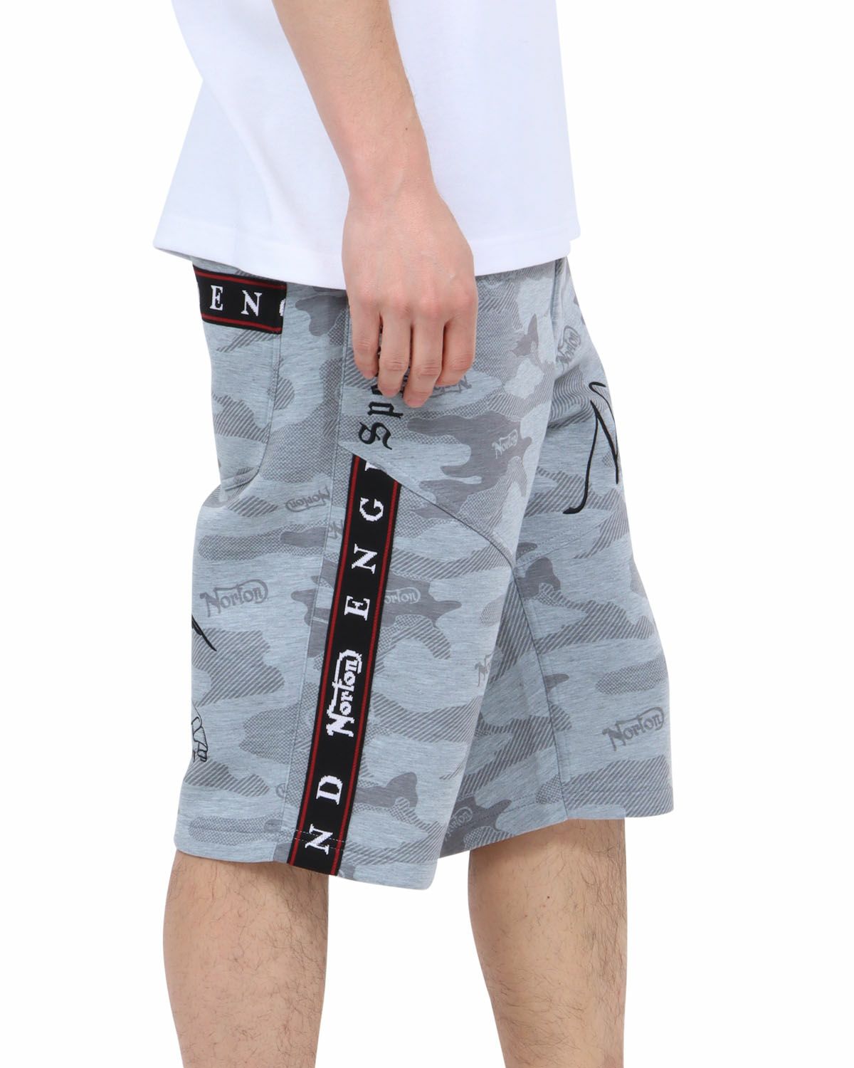 杢グレー：180cm67kg(Lサイズ着用)