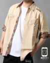 ベージュ：178cm/75kg(Lサイズ着用)