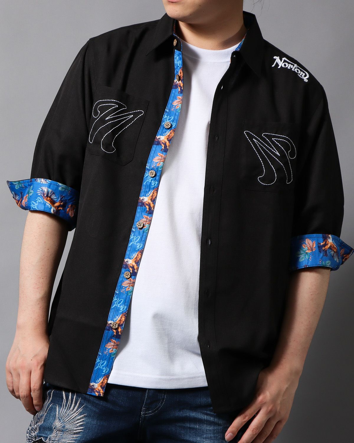 ブラック：178cm/75kg(Lサイズ着用)