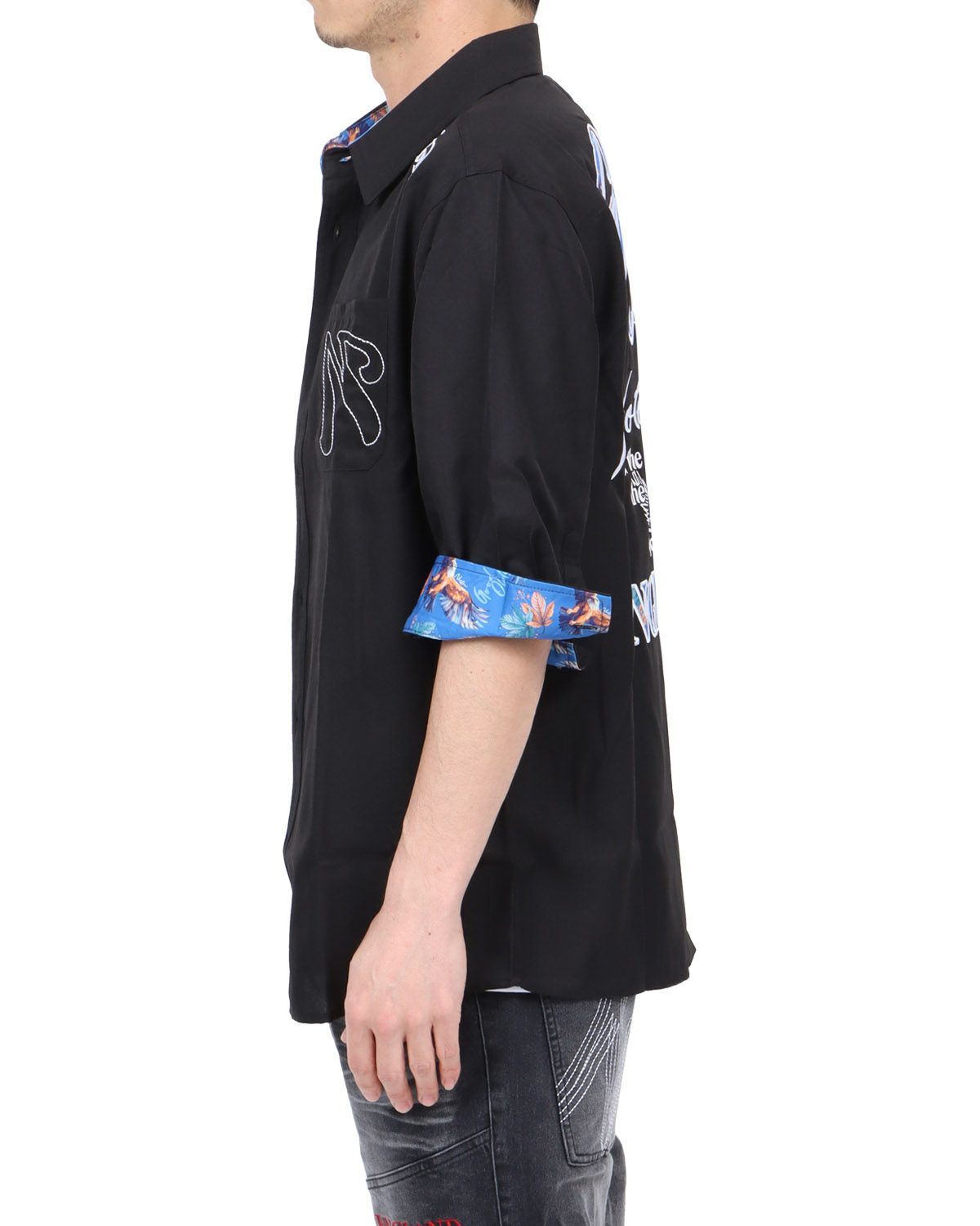 ブラック：180cm67kg(Lサイズ着用)