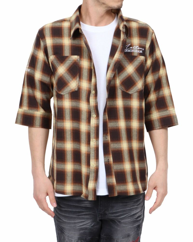 ブラウン：180cm67kg(Lサイズ着用)