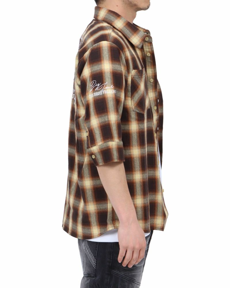 ブラウン：180cm67kg(Lサイズ着用)