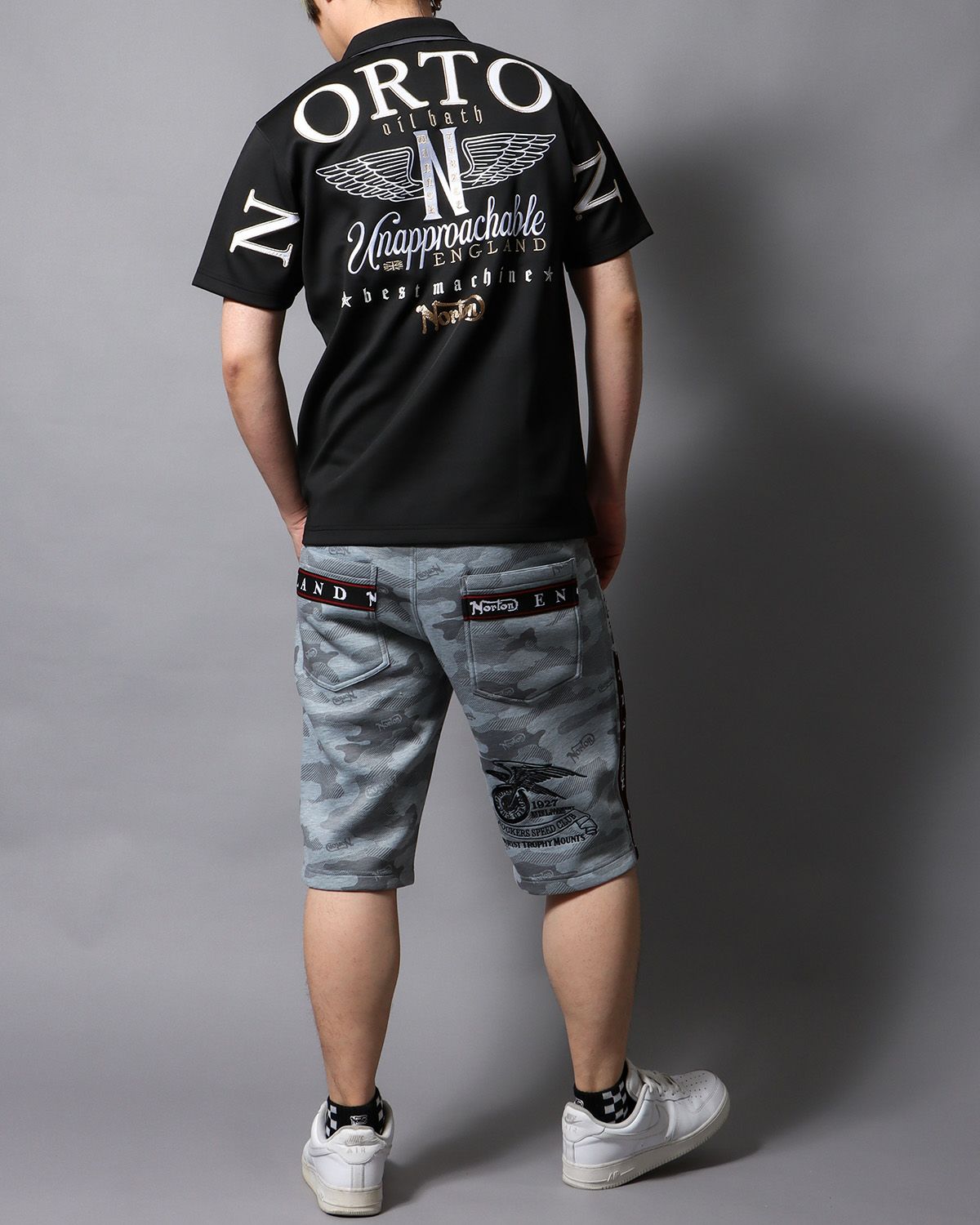 ブラック：178cm/75kg(Lサイズ着用)