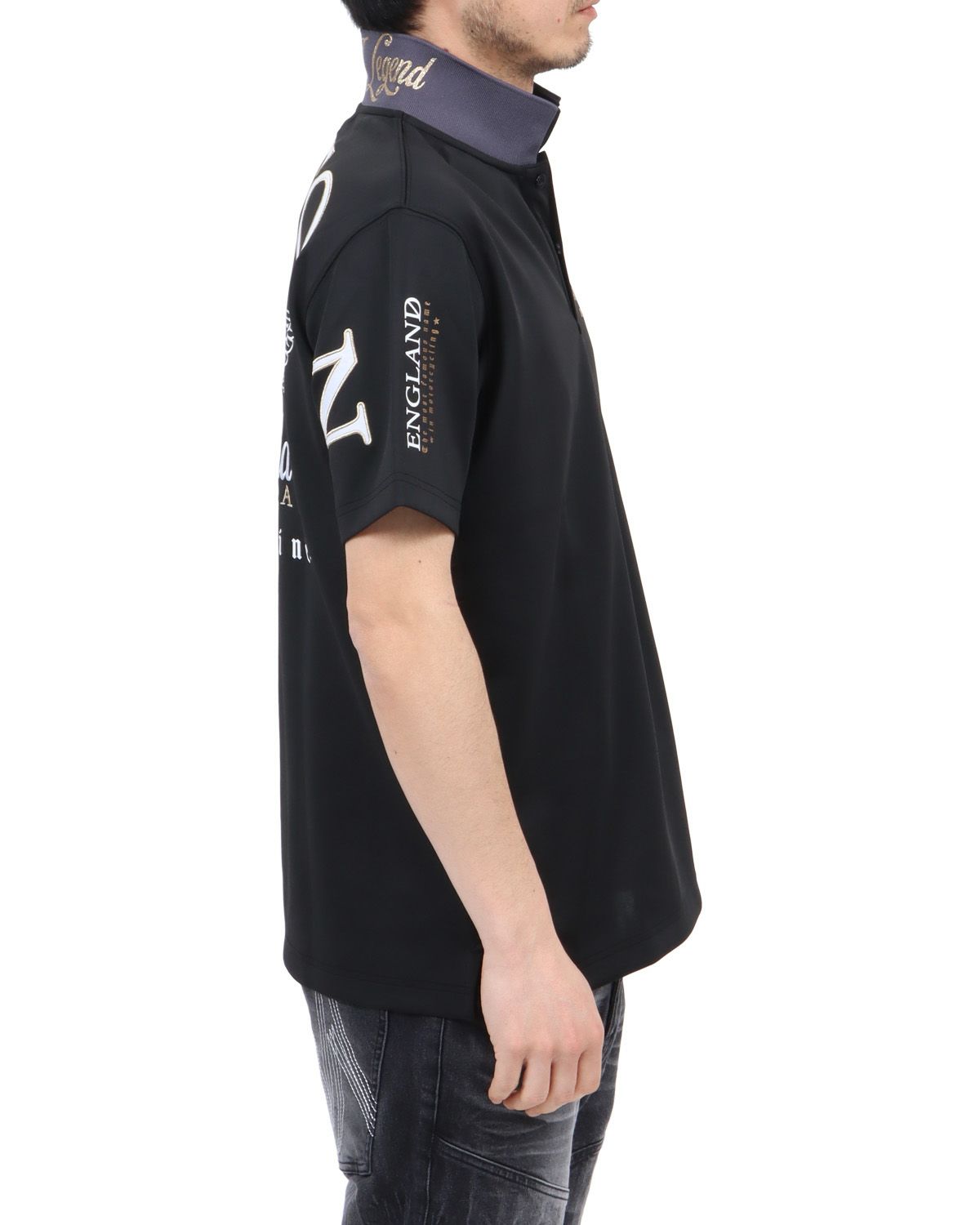 ブラック：180cm67kg(Lサイズ着用)