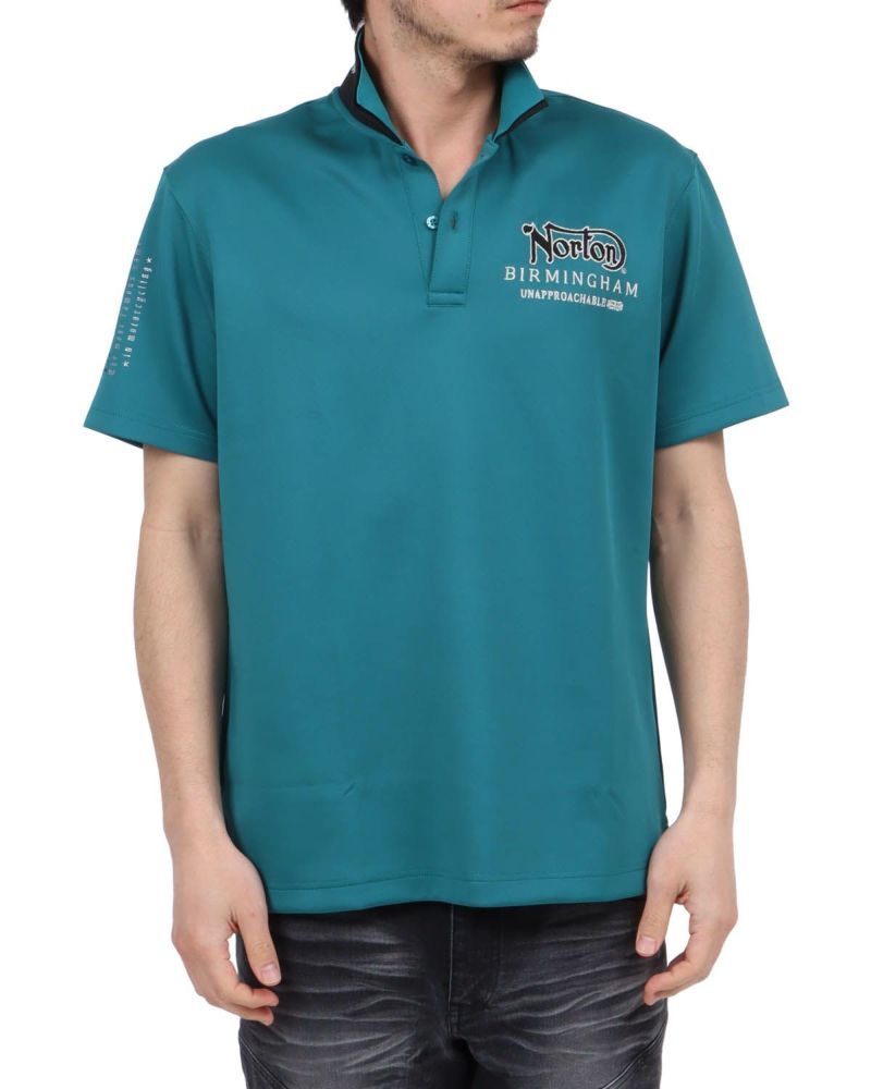 エメラルドグリーン：180cm67kg(Lサイズ着用)