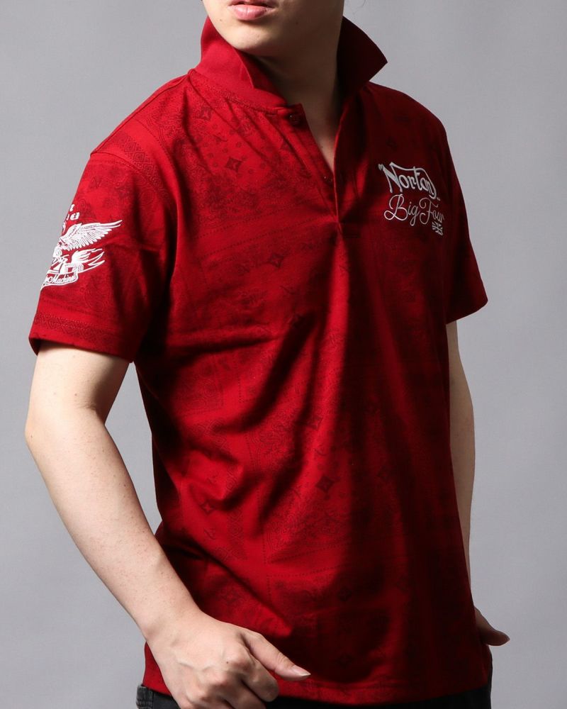 ダークレッド：178cm/75kg(Lサイズ着用)