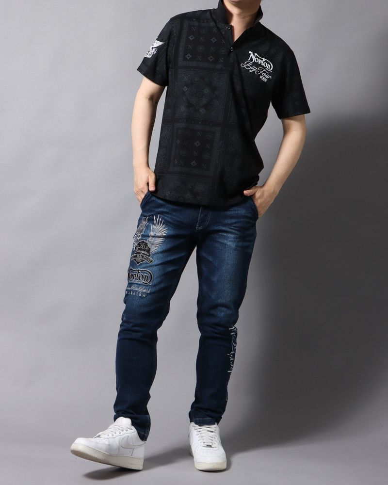 ブラック：178cm/75kg(Lサイズ着用)