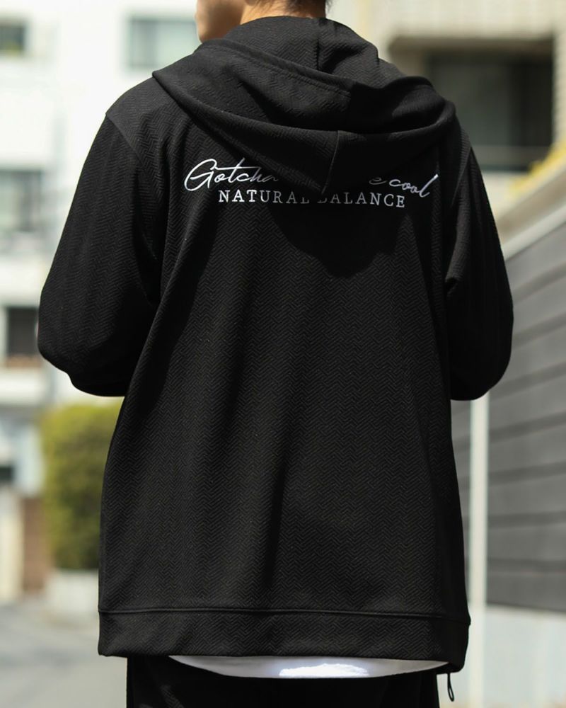 GOTCHA] ドライ ブリスター ジャカード フルジップ パーカー