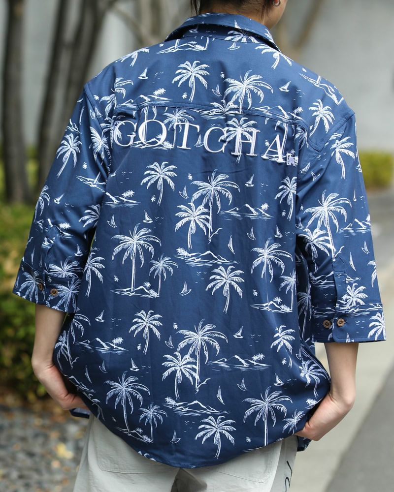 ネイビー：168cm55kg(Lサイズ着用)