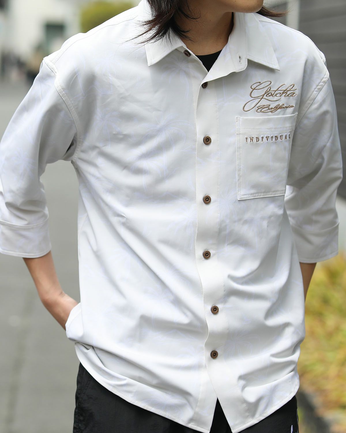 キナリ：168cm55kg(Lサイズ着用)