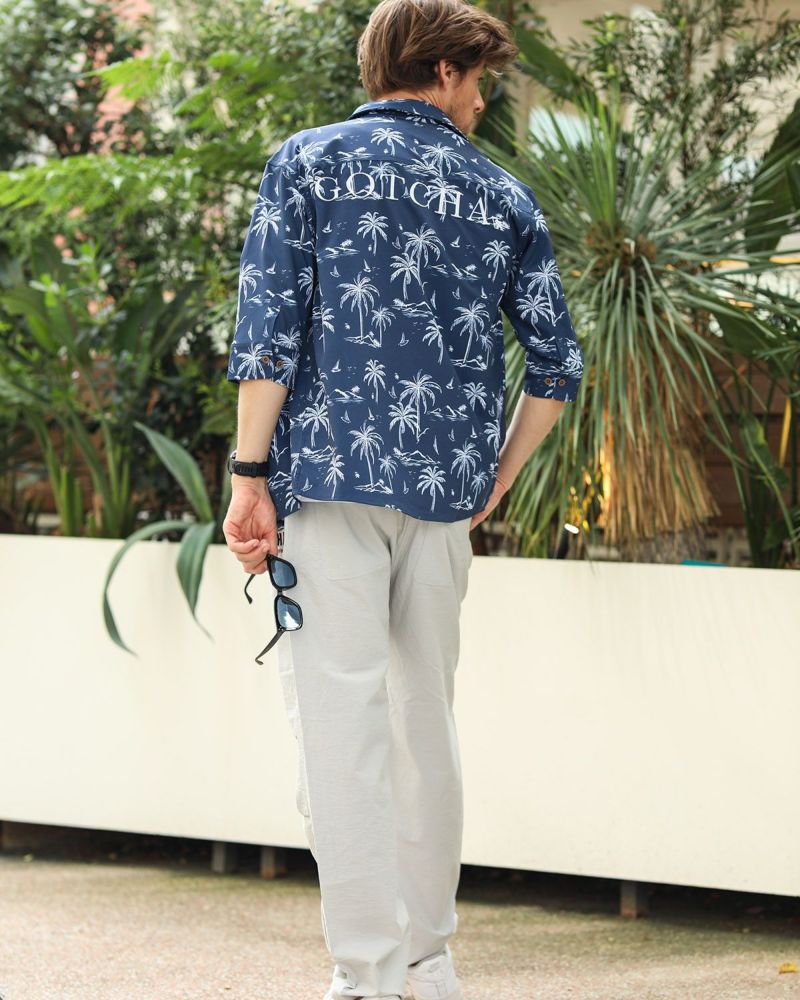 ネイビー：183cm70kg(Lサイズ着用)