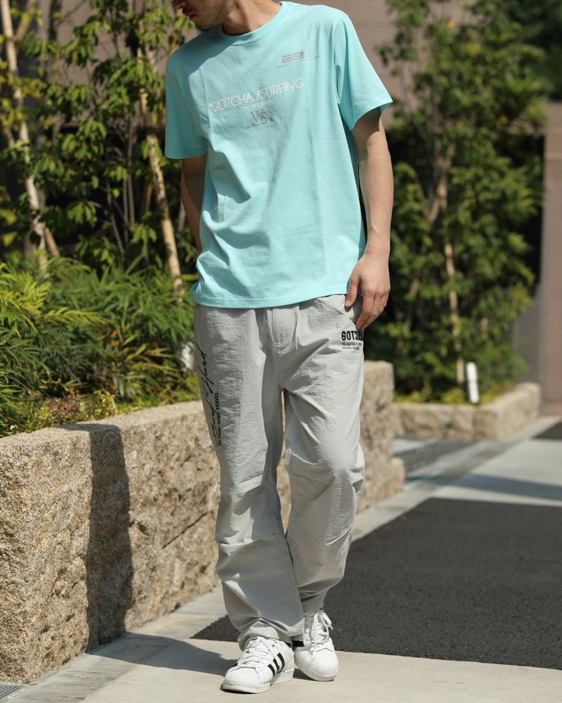 ミントグリーン：180cm67kg(Lサイズ着用)