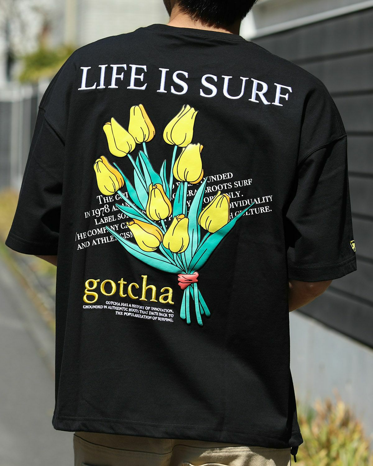 ブラック：180cm67kg(Lサイズ着用)