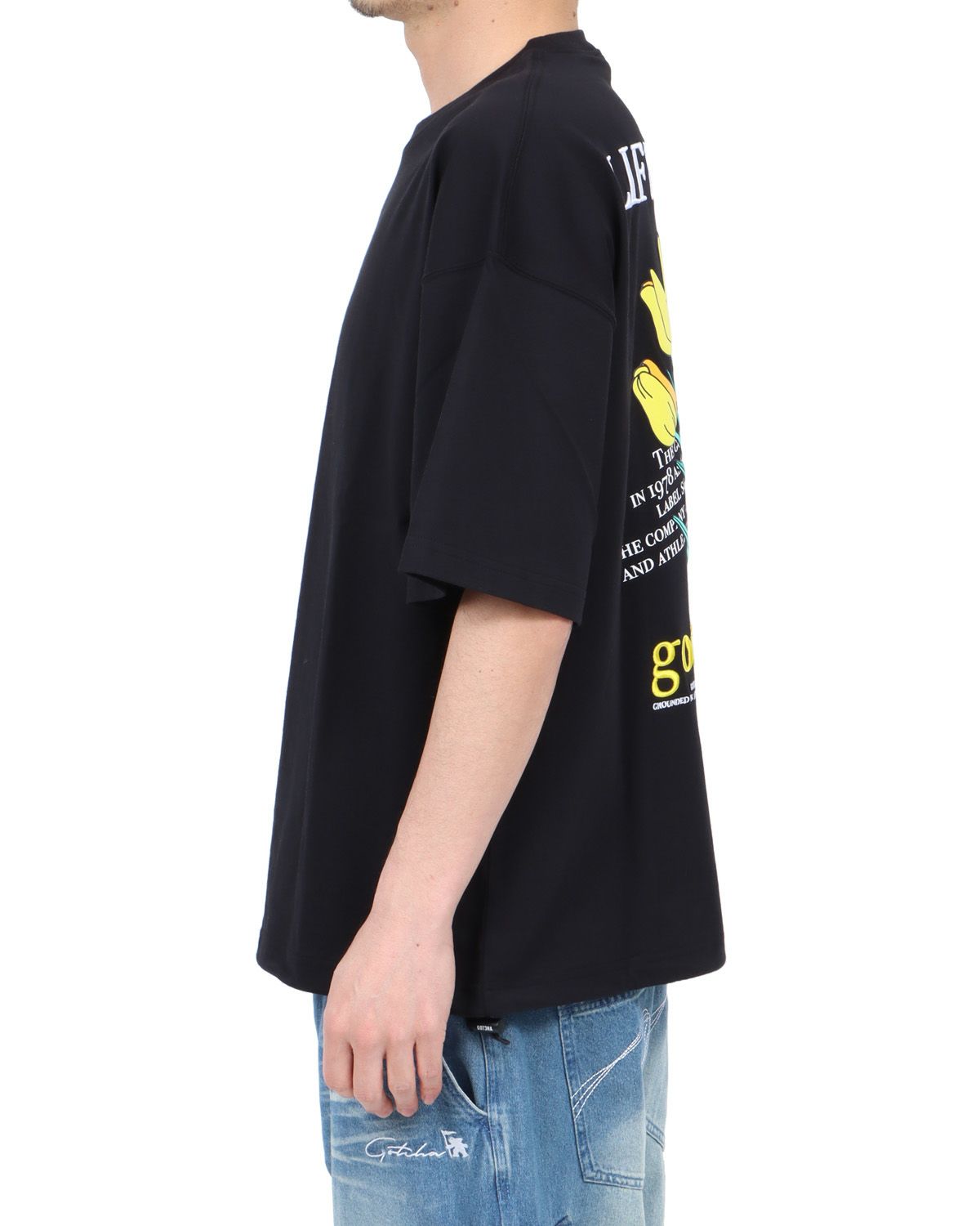 ブラック：180cm67kg(Lサイズ着用)