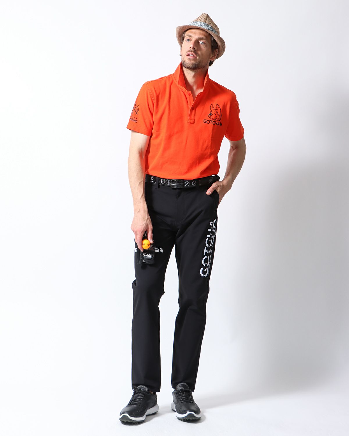 オレンジ：183cm70kg(Lサイズ着用)