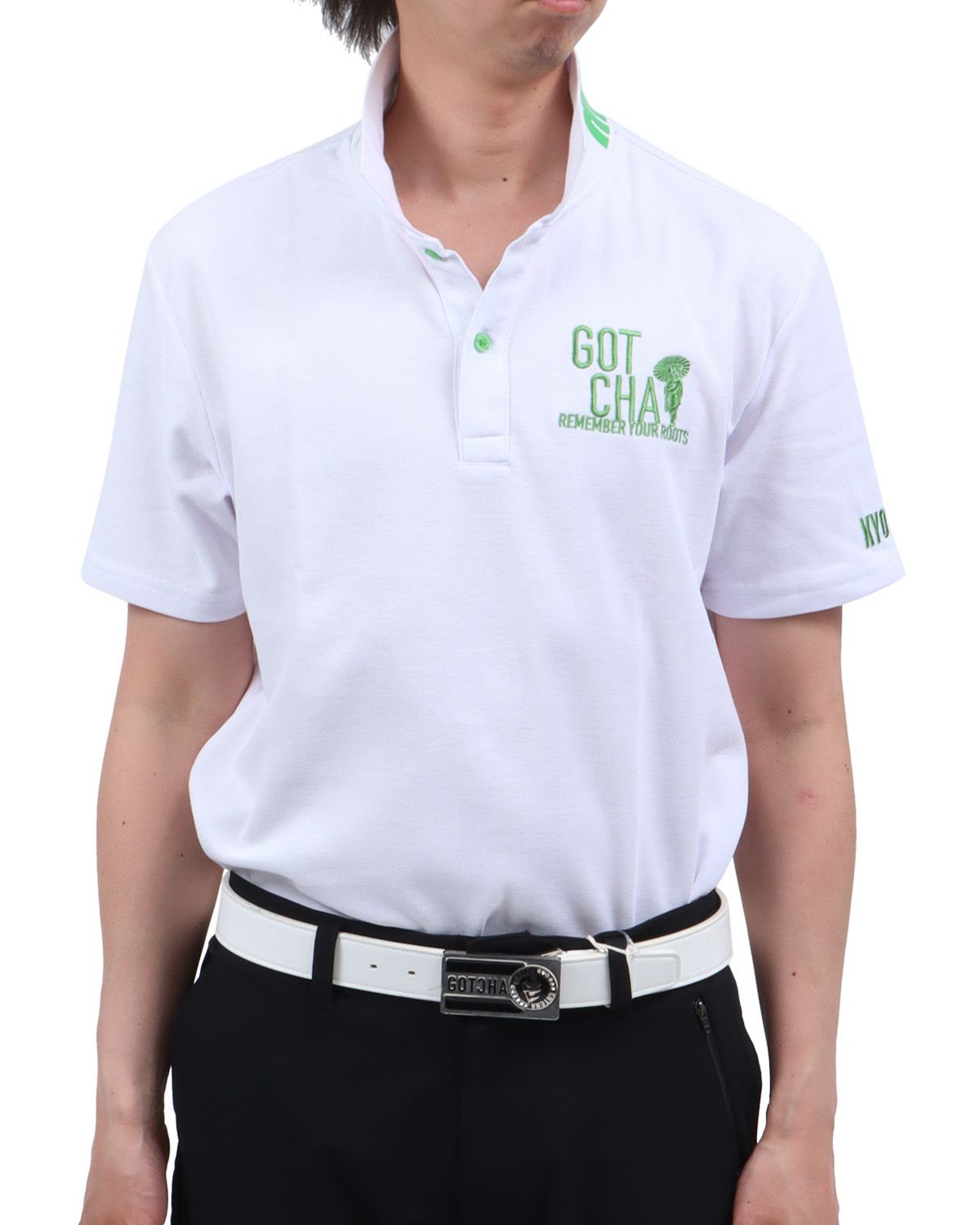 グリーン：174cm62kg(Lサイズ着用)