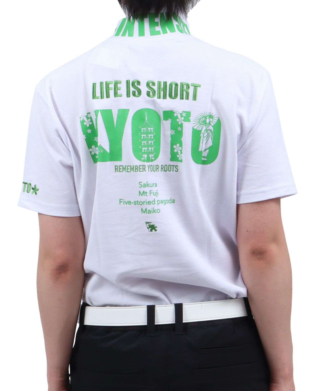 グリーン：174cm62kg(Lサイズ着用)